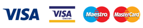 logos VISA y MARTERCARD